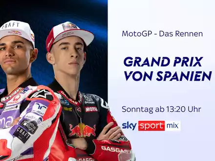 Heimspiel für Márquez, Martín, Viñales, Acosta und Co: das komplette MotoGP(TM)-Wochenende in Jerez live bei Sky Sport - Foto: presseportal.de