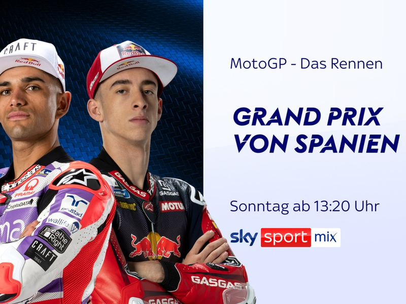 Heimspiel für Márquez, Martín, Viñales, Acosta und Co: das komplette MotoGP(TM)-Wochenende in Jerez live bei Sky Sport - Foto: presseportal.de