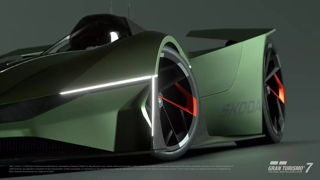 Škoda in der Gran Turismo-Simulation: Exklusive Designstudie Škoda Vision Gran Turismo geht in beliebtem Video-Rennspiel an den Start - Bild: presseportal.de