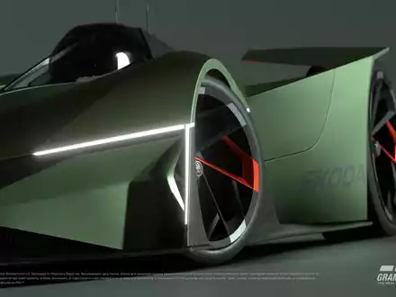 Škoda in der Gran Turismo-Simulation: Exklusive Designstudie Škoda Vision Gran Turismo geht in beliebtem Video-Rennspiel an den Start - Foto: presseportal.de