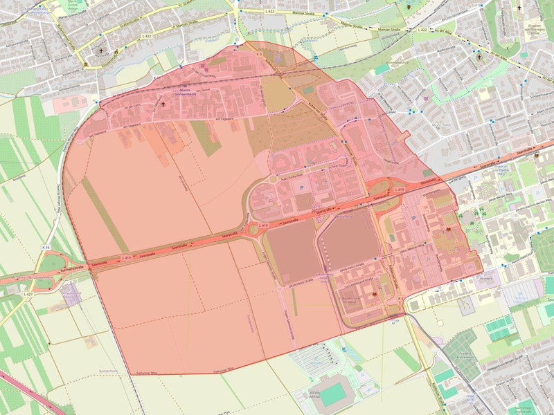 FW Mainz: Bombenfund in Mainz Nähe Europakreisel: Entschärfung voraussichtlich am Freitag, 26. April 2024 - Foto: presseportal.de