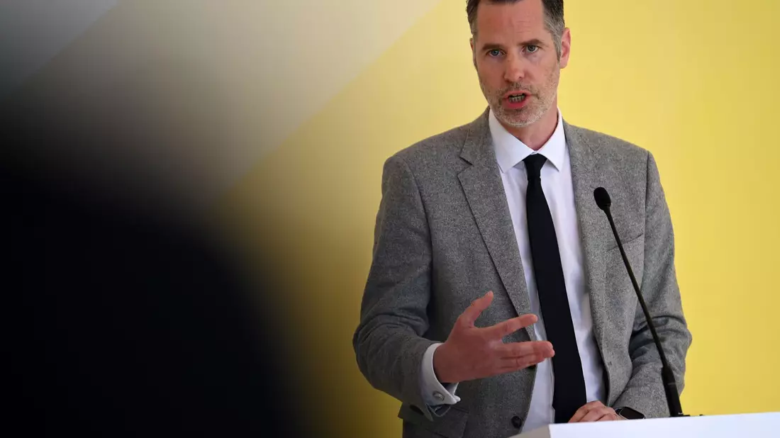 «Wir werden uns mit aller Kraft dafür einsetzen, die europäische Chatkontrolle zu verhindern»: FDP-Fraktionschef Christian Dürr. - Bild: Jessica Lichetzki/dpa