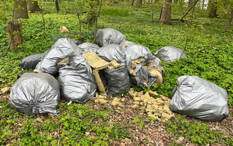POL-HL: Ostholstein - Süsel / Unerlaubte Abfallentsorgung im Wald - Zeugen gesucht - Foto: presseportal.de