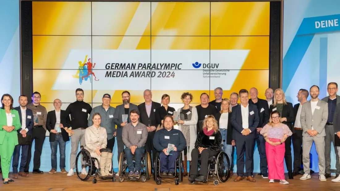 Berichterstattung über Behindertensport ausgezeichnet / Gesetzliche Unfallversicherung verleiht German Paralympic Media Award zum 23. Mal - Bild: presseportal.de