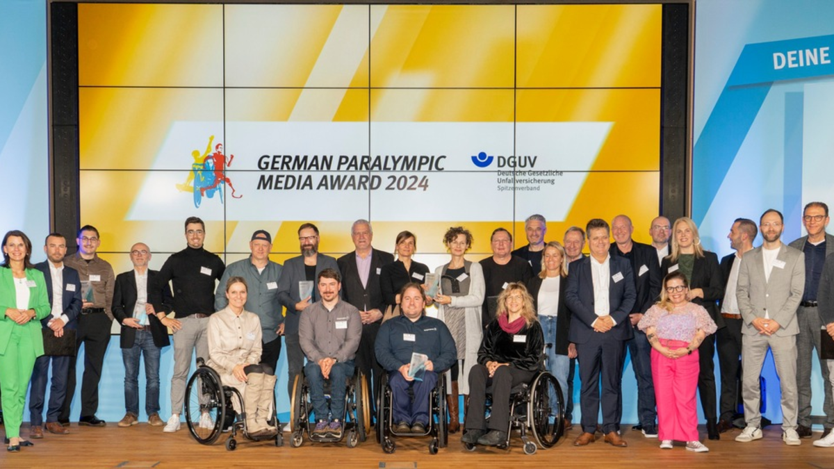 Berichterstattung über Behindertensport ausgezeichnet / Gesetzliche Unfallversicherung verleiht German Paralympic Media Award zum 23. Mal - Foto: presseportal.de