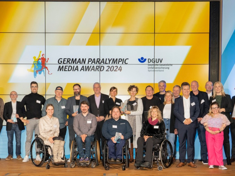 Berichterstattung über Behindertensport ausgezeichnet / Gesetzliche Unfallversicherung verleiht German Paralympic Media Award zum 23. Mal - Foto: presseportal.de