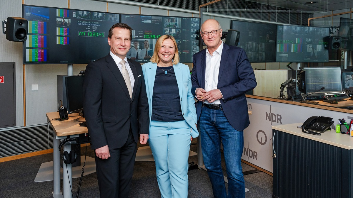 NDR, Radio Bremen und MDR kooperieren bei TV-Sendeabwicklung - Foto: presseportal.de