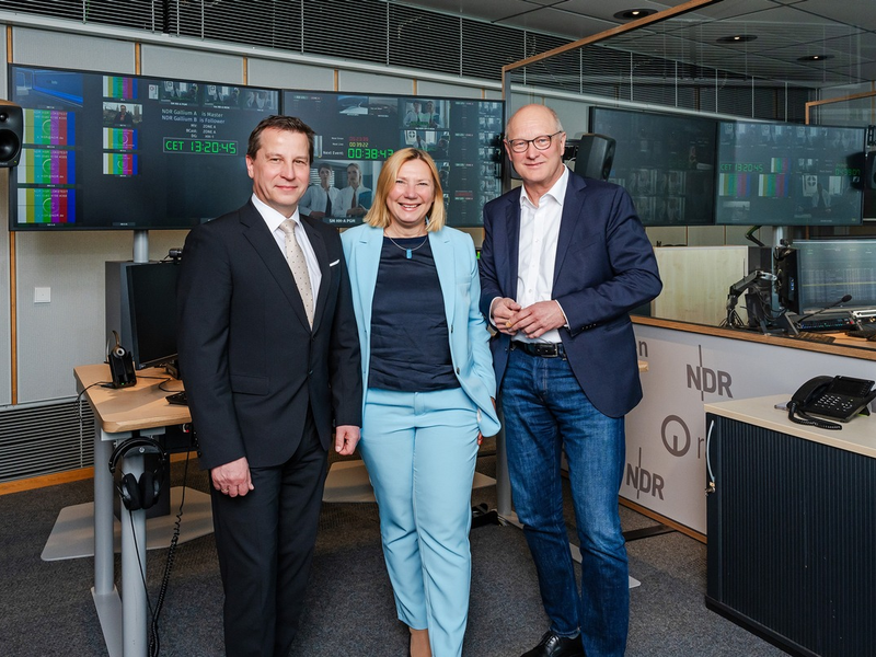 NDR, Radio Bremen und MDR kooperieren bei TV-Sendeabwicklung - Foto: presseportal.de