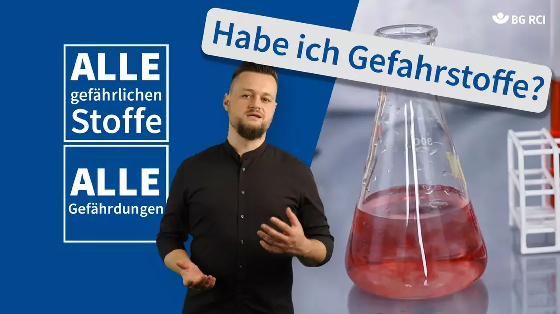 Kurz, knapp und verständlich / Neue Videoreihe der BG RCI klärt über Gefahrstoffe auf - Bild: presseportal.de