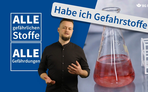 Kurz, knapp und verständlich / Neue Videoreihe der BG RCI klärt über Gefahrstoffe auf - Foto: presseportal.de