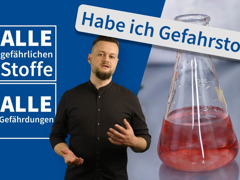 Kurz, knapp und verständlich / Neue Videoreihe der BG RCI klärt über Gefahrstoffe auf - Foto: presseportal.de