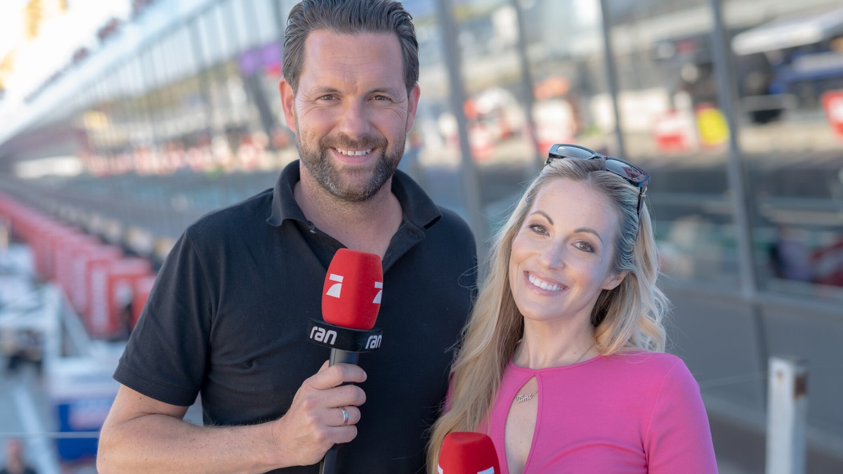 Matthias Killing Andrea Kaiser ran racing - Foto: ProSieben/Jan Saurer, presseportal.de