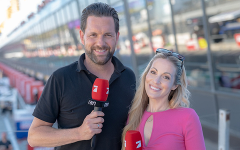 Matthias Killing Andrea Kaiser ran racing - Foto: ProSieben/Jan Saurer, presseportal.de