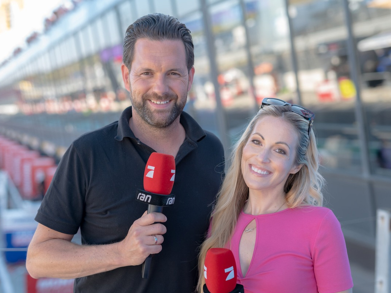 Matthias Killing Andrea Kaiser ran racing - Foto: ProSieben/Jan Saurer, presseportal.de