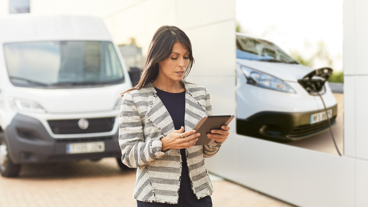 Neues Webfleet-Tool unterstützt Nutzfahrzeugflotten beim datengesteuerten Umstieg in die Elektromobilität - Foto: presseportal.de