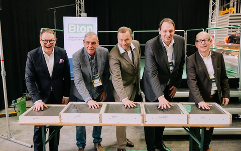 Erste Fabrik für klimapositiven Beton in Deutschland eröffnet / Das Unternehmen Bton leistet innovativen Beitrag zur ökologischen Bauwende - Foto: presseportal.de