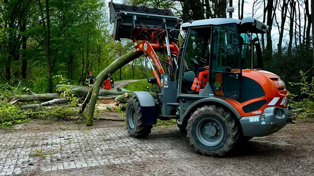 FW-EN: Mehrere Einsätze auf der Radtrasse in den vergangenen Tagen - Bild: presseportal.de