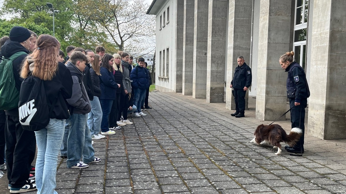 LPI-NDH: Boys- und Girlsday in der Landespolizeiinspektion Nordhausen - Foto: presseportal.de