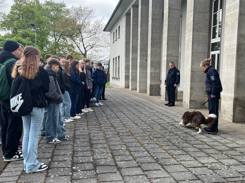 LPI-NDH: Boys- und Girlsday in der Landespolizeiinspektion Nordhausen - Foto: presseportal.de