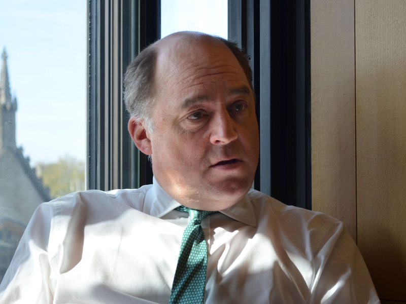 Scholz lehnt es strikt ab, der Ukraine Taurus-Marschflugkörper zu liefern - der frühere britische Verteidigungsminister Ben Wallace kann das nicht verstehen. - Foto: Christoph Meyer/dpa