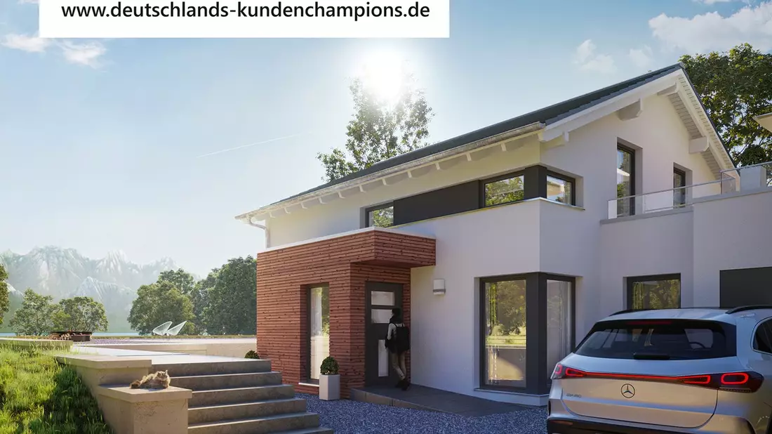 Bien-Zenker ist Deutschlands Kundenchampion 2024 / Als einziger Fertighausanbieter erhält Bien-Zenker in diesem Jahr vom F.A.Z.-Institut diese Auszeichnung - Bild: presseportal.de