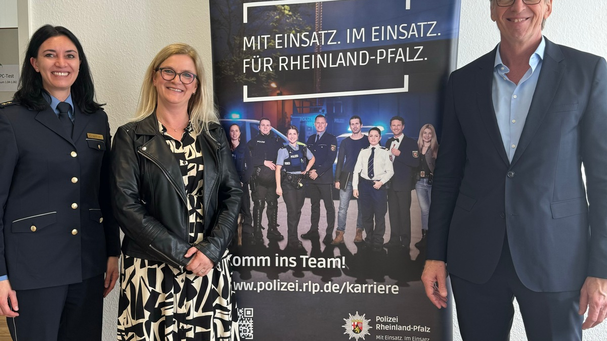 HDP-RP: Neue Räumlichkeiten für das Auswahlverfahren für den Bachelorstudiengang Polizeidienst eröffnet! - Foto: presseportal.de