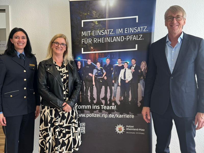 HDP-RP: Neue Räumlichkeiten für das Auswahlverfahren für den Bachelorstudiengang Polizeidienst eröffnet! - Foto: presseportal.de