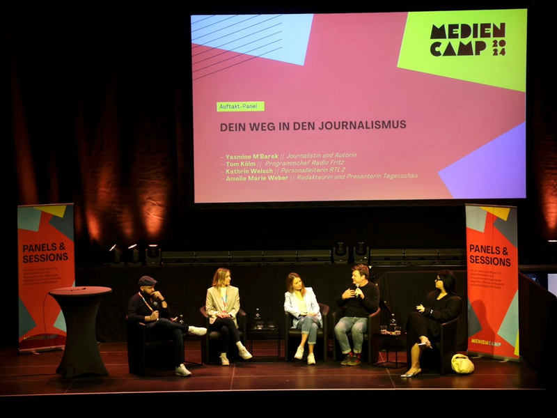 Medien Camp 2024: Rund 500 junge Talente auf dem Weg in den Journalismus - Foto: presseportal.de