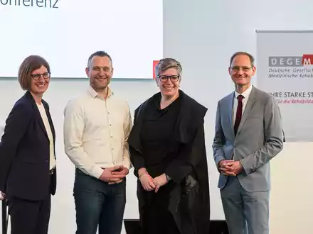 Vorsitzende der DEGEMED-Mitgliederversammlung im Amt bestätigt und neues Mitglied in den Vorstand gewählt - Foto: presseportal.de