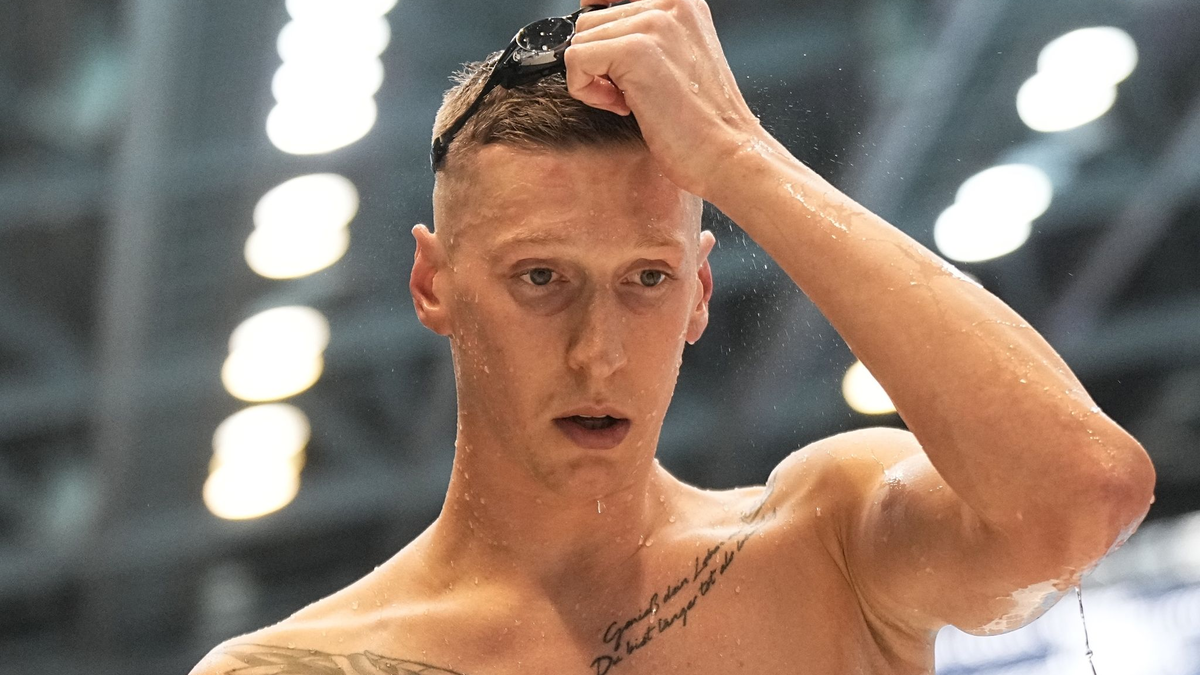 Hat das Olympia-Ticket über 800 Meter Freistil verpasst: Florian Wellbrock. - Foto: Michael Kappeler/dpa