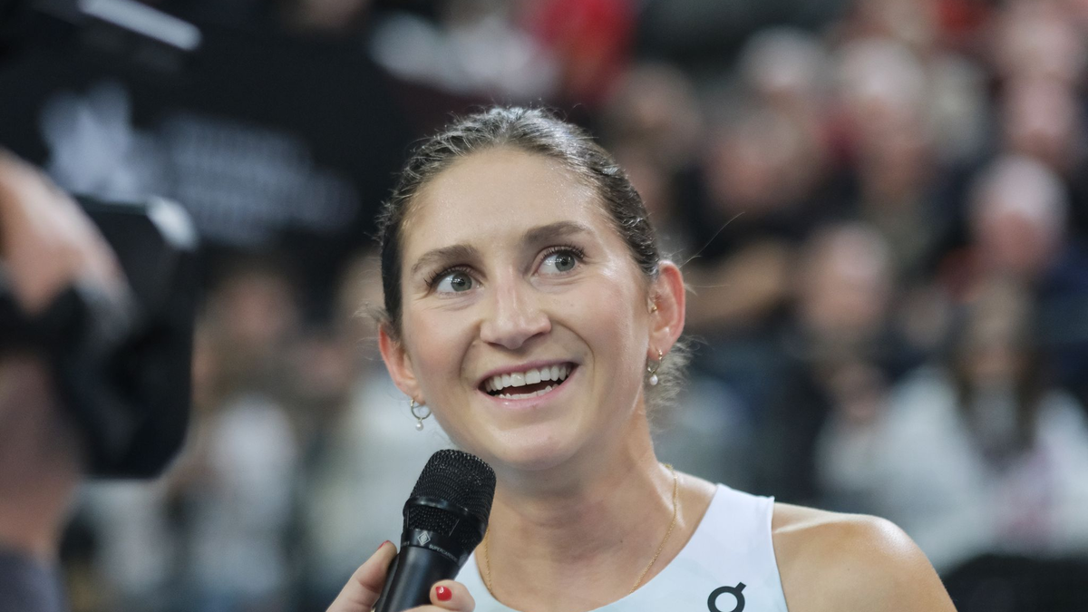 Gesa Krause ist mit einer starken Leistung auf die internationale Bühne zurückgekehrt. - Foto: Sebastian Willnow/dpa