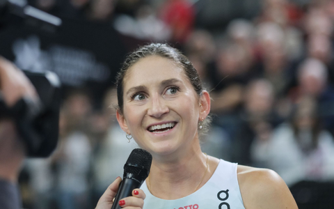 Gesa Krause ist mit einer starken Leistung auf die internationale Bühne zurückgekehrt. - Foto: Sebastian Willnow/dpa