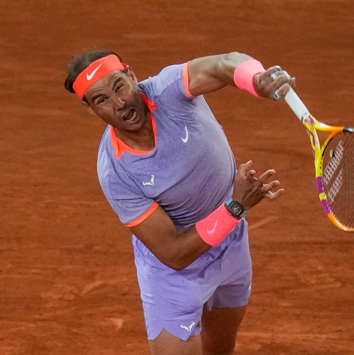 Emotional feierte Rafael Nadal den Davis-Cup-Titel 2019 - es war sein fünfter.  - Foto: Manu Fernandez/AP/dpa