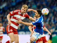 Die Düsseldorfer um Stürmer Vincent Vermeij (l) holten beim FC Schalke nur einen Punkt. - Foto: Bernd Thissen/dpa