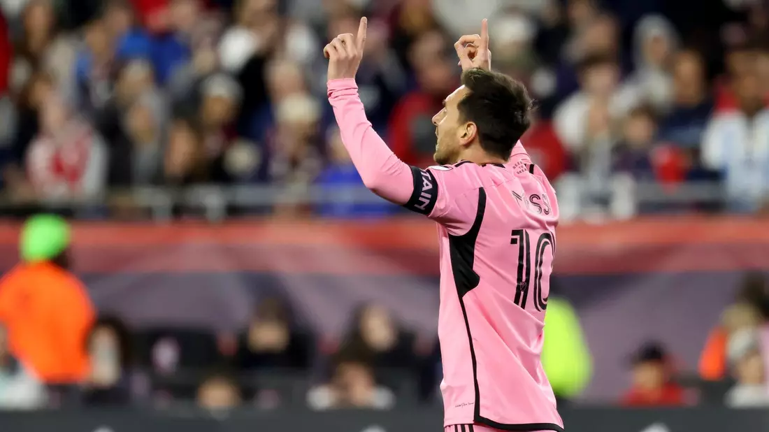 Lionel Messi führte Inter Miami zum Sieg. - Bild: Mark Stockwell/AP/dpa