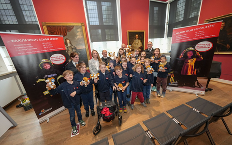 FW-MG: Stadtfeuerwehrverband Mönchengladbach e.V. feiert 10-jähriges Jubiläum der Kinderfeuerwehr - Foto: presseportal.de