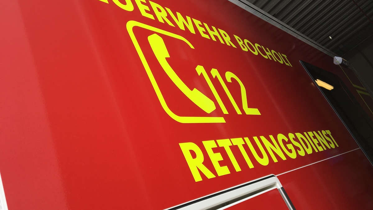 FW Bocholt: Verkehrsunfall in Lowick - Foto: presseportal.de