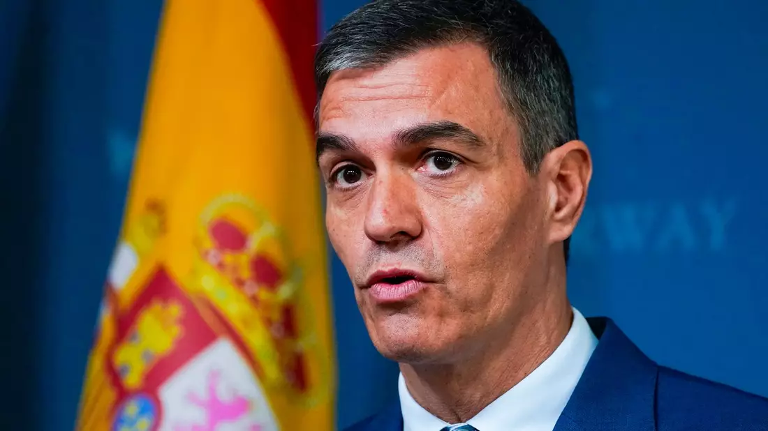 Der Ministerpräsident von Spanien: Pedro Sánchez. - Bild: Terje Pedersen/NTB Scanpix/AP/dpa