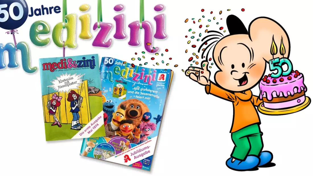 Happy Birthday, medizini! Kinder-Lovebrand feiert 50. Geburtstag - Bild: presseportal.de