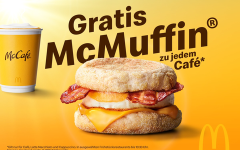 Ab heute in aller Munde: Start der Marketingoffensive zum neuen Frühstück bei McDonald's - Foto: presseportal.de