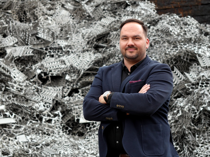 Robert Eckhold von der Hofmann Metall GmbH: So wandeln Unternehmen Altmetall in bares Geld um - Foto: presseportal.de