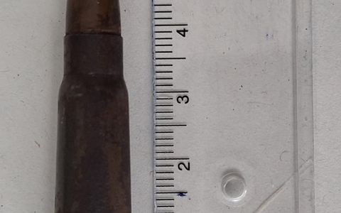 BPOL-H: Bundespolizei Flughafen Hannover: Patrone und Pfefferspray in der Luftsicherheitskontrolle - Foto: presseportal.de