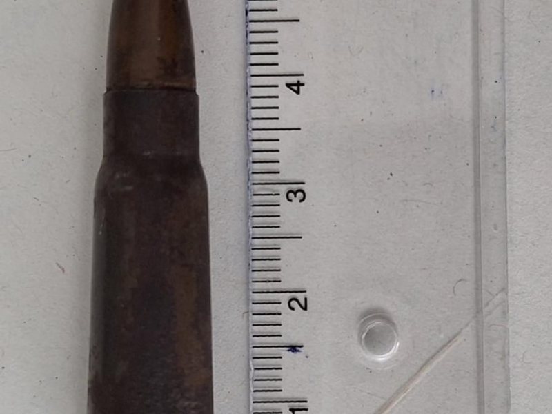 BPOL-H: Bundespolizei Flughafen Hannover: Patrone und Pfefferspray in der Luftsicherheitskontrolle - Foto: presseportal.de