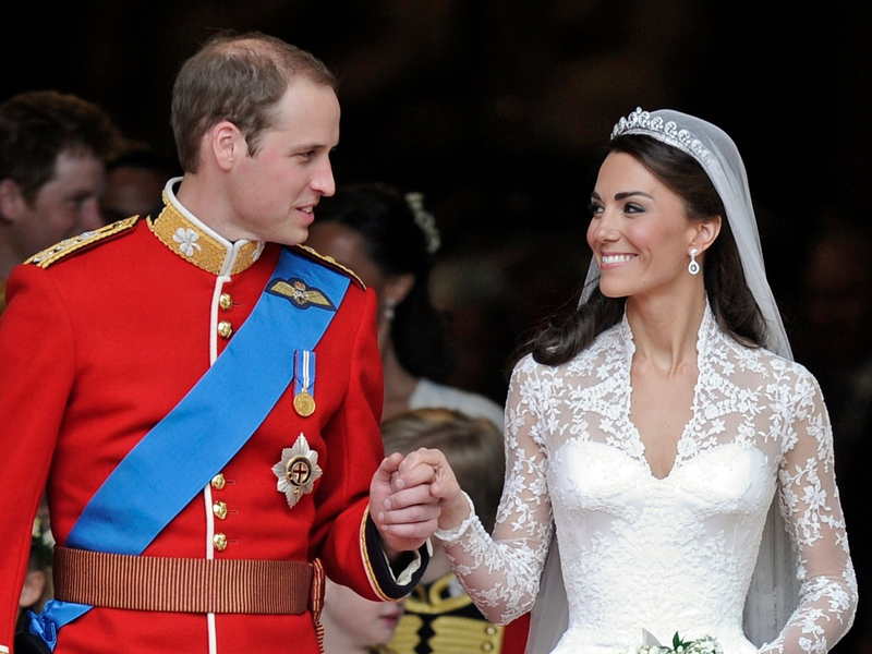 Die Hochzeit von Prinz William und seiner Frau Kate ist 13 Jahre her. - Foto: Martin Meissner/AP/dpa