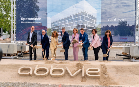 AbbVie investiert rund 150 Millionen Euro in die Zukunft der Spitzenforschung am Standort Ludwigshafen - Foto: presseportal.de