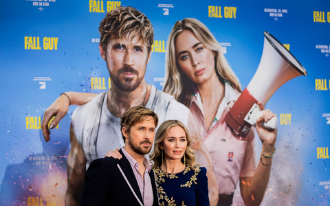 Ryan Gosling und Emily Blunt stellen «The Fall Guy» in Berlin vor. - Foto: Christoph Soeder/dpa