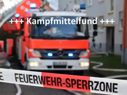 FW-BN: Vorabinformation - Kampfmittelfund in Bonn - Duisdorf - Foto: presseportal.de