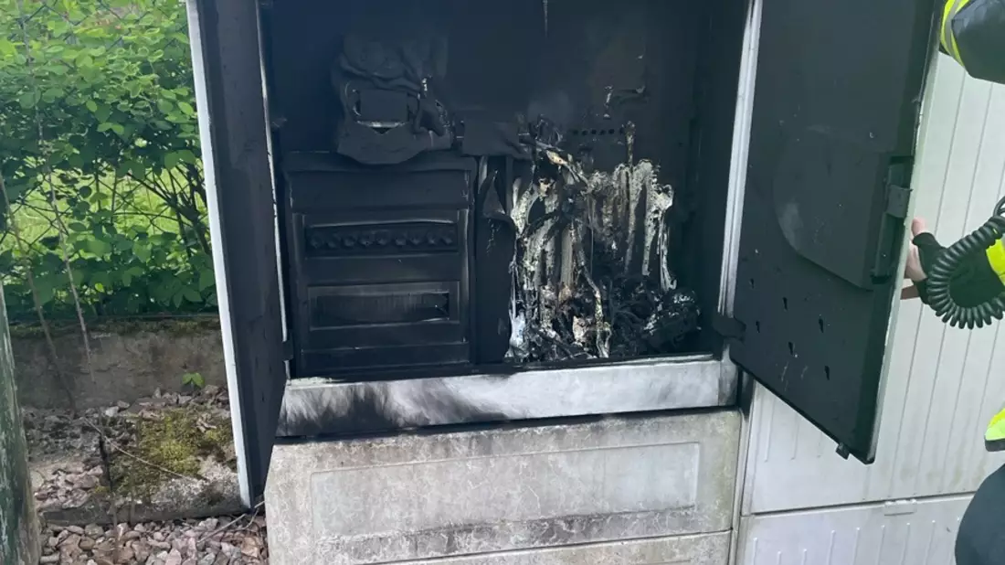LPI-NDH: Technischer Defekt löst Brand aus - Bild: presseportal.de