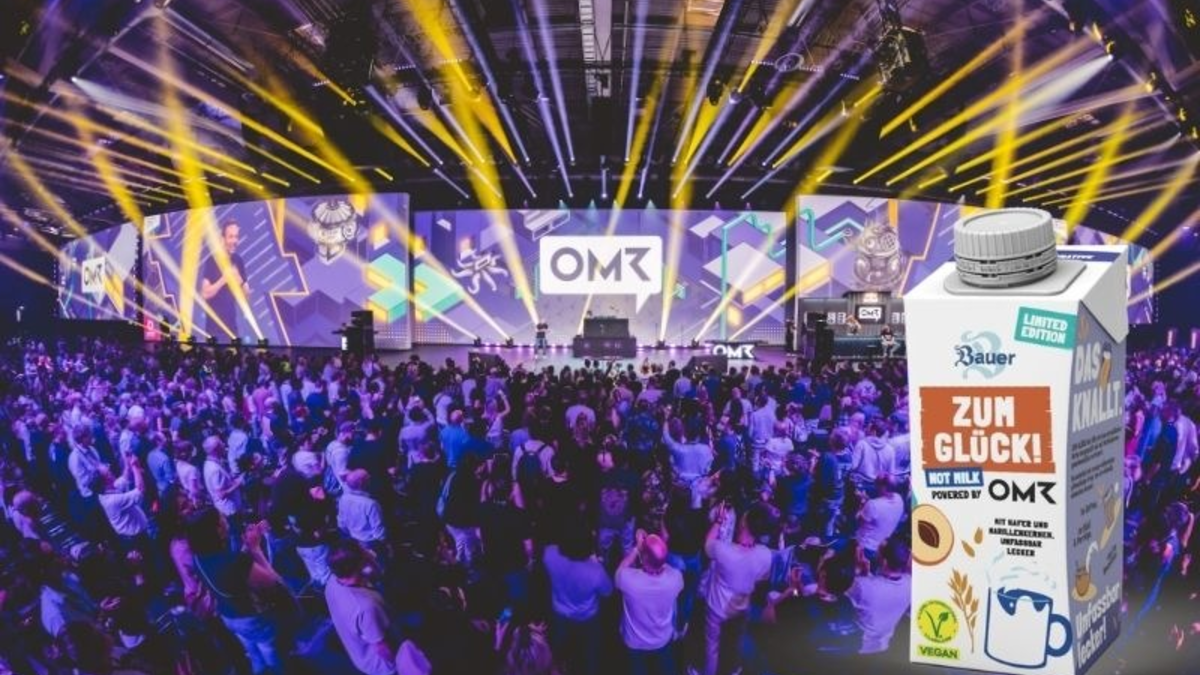 Mit Special Support von Fitness-Creatorin Anna Engelschall: Bauer ZUM GLÜCK! wird Teil von OMR & Friends - Foto: presseportal.de