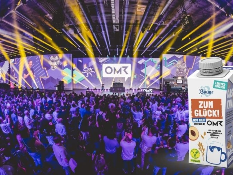 Mit Special Support von Fitness-Creatorin Anna Engelschall: Bauer ZUM GLÜCK! wird Teil von OMR & Friends - Foto: presseportal.de